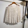 New Summer 2025 Women T-Shirt Bat Sleeve Basic Fashion Tops Lace Tees Casual Loose White Tees