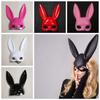 Anime Face Long Sexy Ears Bondage Mask Alluring Masquerade Party Cosplay Women Girl