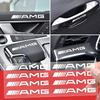 Universal 3D Alloy Metal Car Motorcycle Badge Sticker Decal Decor For Mercedes Benz AMG W212 W205 W246 W177 W176 W213 GLC GLE GLS ML Welcome LaserLamp