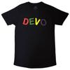 Devo 'Logo' Black T Shirt - NEW OFFICIAL