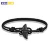 Ocean Animals Cute Manta Ray Bracelet Men Women Adjustable Paracord Rope Couple Bracelets Summer Beach Surfing Party Bangle Gift