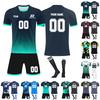 Personalised Shirts Kit Mens Girls With Name Number Custom Football Jerseys For Boys Training Suit