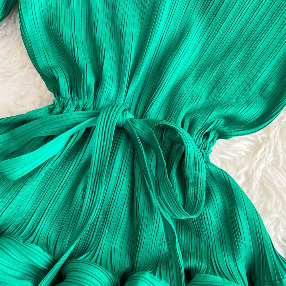 Spring Autumn Women Full Sleeve Solid Big Elastic Oversized Sheath Party Dresses