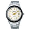 [Seiko Watch] Men's Presage Basic Line Style60's Silver Watch SARY193 with 3 Hands + Date