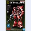 BANDAI HG Gundam Base Limited Zaku II REAL TYPE 1/144 Char's (21stCENTURY Ver.)