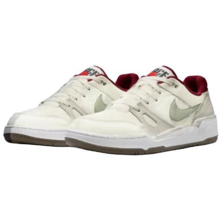 New Nike Full Force Wear Resistant And Lightweight Low Top Skateboard Shoes Men's Beige IB4612-131