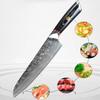Damascus Chef's Knife Sashimi Knife Stainless Steel Kitchen Knife Wooden Handle Knife