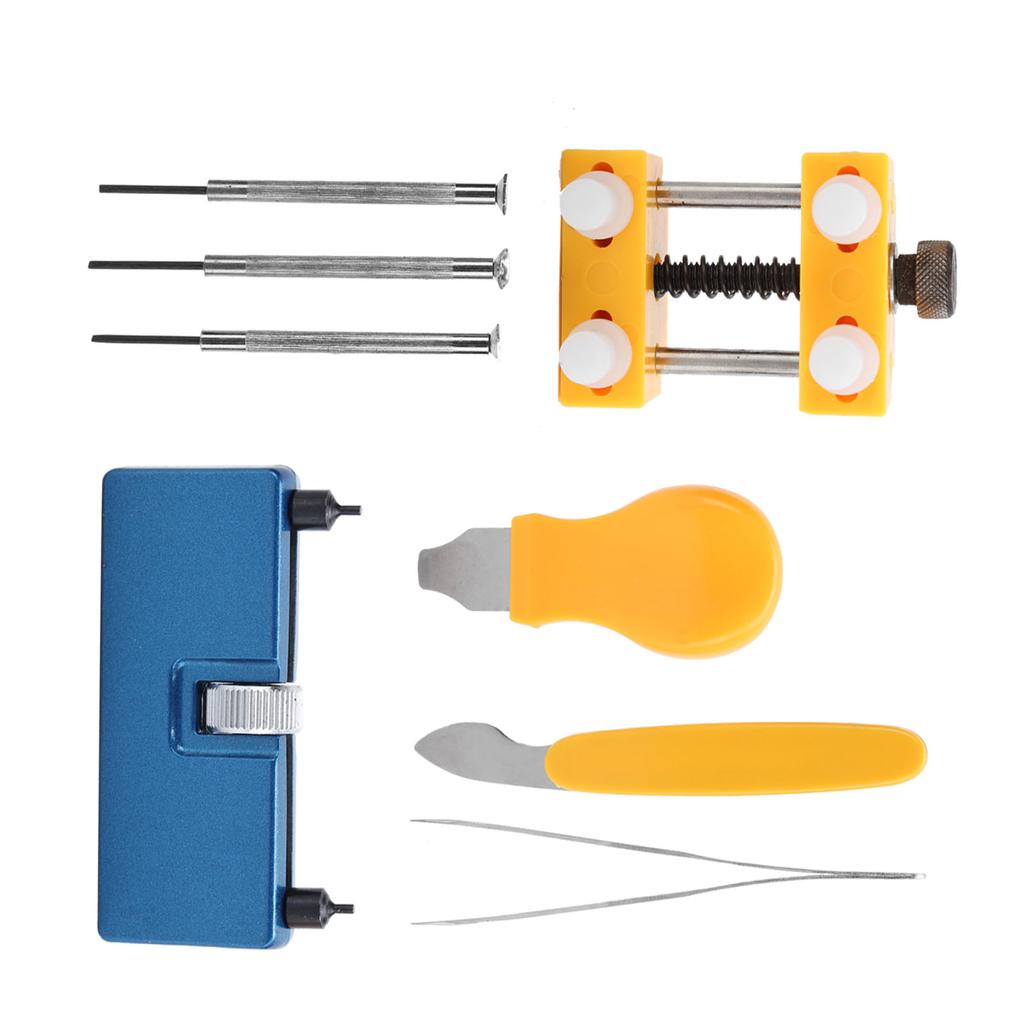 8 шт. Инструмент для снятия задней крышки корпуса часов Инструмент для ремонта часов Инструмент для замены батареи