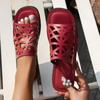 Women Hollow Flats Slippers Women Casual Dress Sandals Fashion Summer Brand New Flip Flops Outdoor Walking Beach Femme Slides