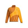 Unstoppable Color Block Spliced Stand Collar Sports Sweatshirt Men Sweatshirt Formula-Orange 1379813-801