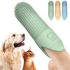 Silicone Dog Toothbrush Care Tooth Finger Holder Pet Finger Toothbrush Cat Small Pet Toothbrush