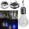 Hanging LED Solar Lights Bulb Outdoor Waterproof For Party Garden Home Patio Camping Decor Lamp Bulb Hanging Lanterns