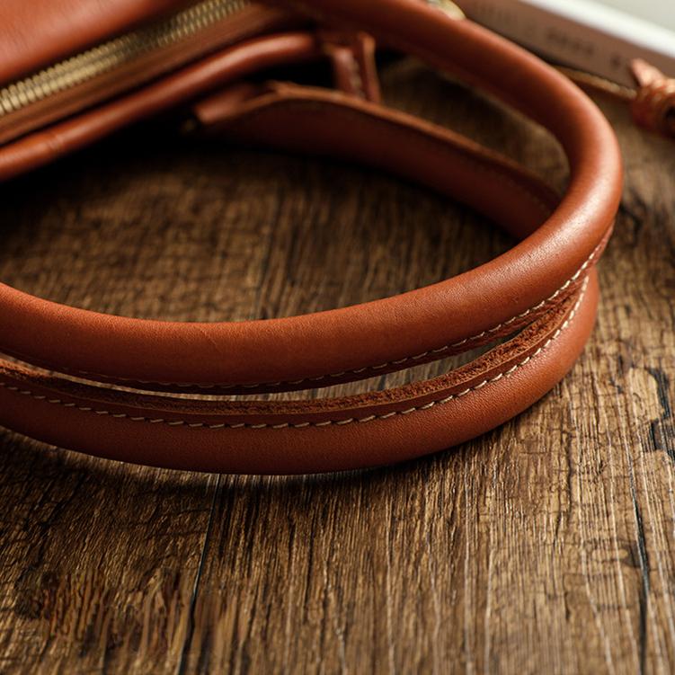 Johnature Genuine Leather Large Handbag Women Bag Natural Soft Cowhide Casual Tote Solid Color Simple Shoulder Bags