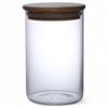 Mizukage Pickle Storage Glass X Current Model J-kitchens Container/Heat-Resistant Canister, 9.5cm 15.0cm, 830cc, Basic,