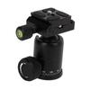 Mini Tripod Ball Head 360 Degrees Rotating Panoramic Ball Head with 14 Inch Screw for SLR Camera Camcorder