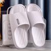 Men New EVA Summer Slippers Non-Slip Thick-Soled Indoor Couple Sandals for Home Bathroom Wear