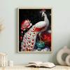 DIY Diamond Painting Cool Peacock Cross Stitch Kit Mosaic Art Diamond Painting Full Circle/Square Diamond Home Decoration