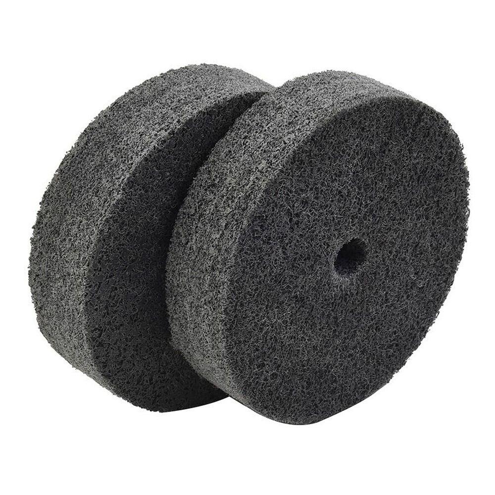 Anti-clogging 3-inch Grinding Bench Grinder Nylon Polisher Pad Polishing Wheel Fiber Buffing Wheel