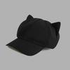 Casual Y2k Cat Ear Hat Korean Peaked Cap Lovely Women's Baseball Hat  Girl