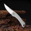 Mini Knife Stainless Steel High Hardness Sharp Pocket Knife Portable Folding Knife Key Chain Pendant Unpacking Knife Fruit Knife