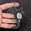 Pinolith Jasper Pendant Copper Wire Wrapped Pendant Handmade Dragon Jewelry Awesome Gemstone Pendant Gift For Her Copper Wire Wrap Jewelry
