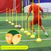 Football Corner Flag Set Training Match Sports Flagpole Kit Weather-Resistant Artificial Turf Corner Marker for Games Practice