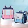 Primary Student Horizontal Schoolbag Spine Protection Large Capacity Lightweight Shoulder Bag Waterproof Kid Backpack