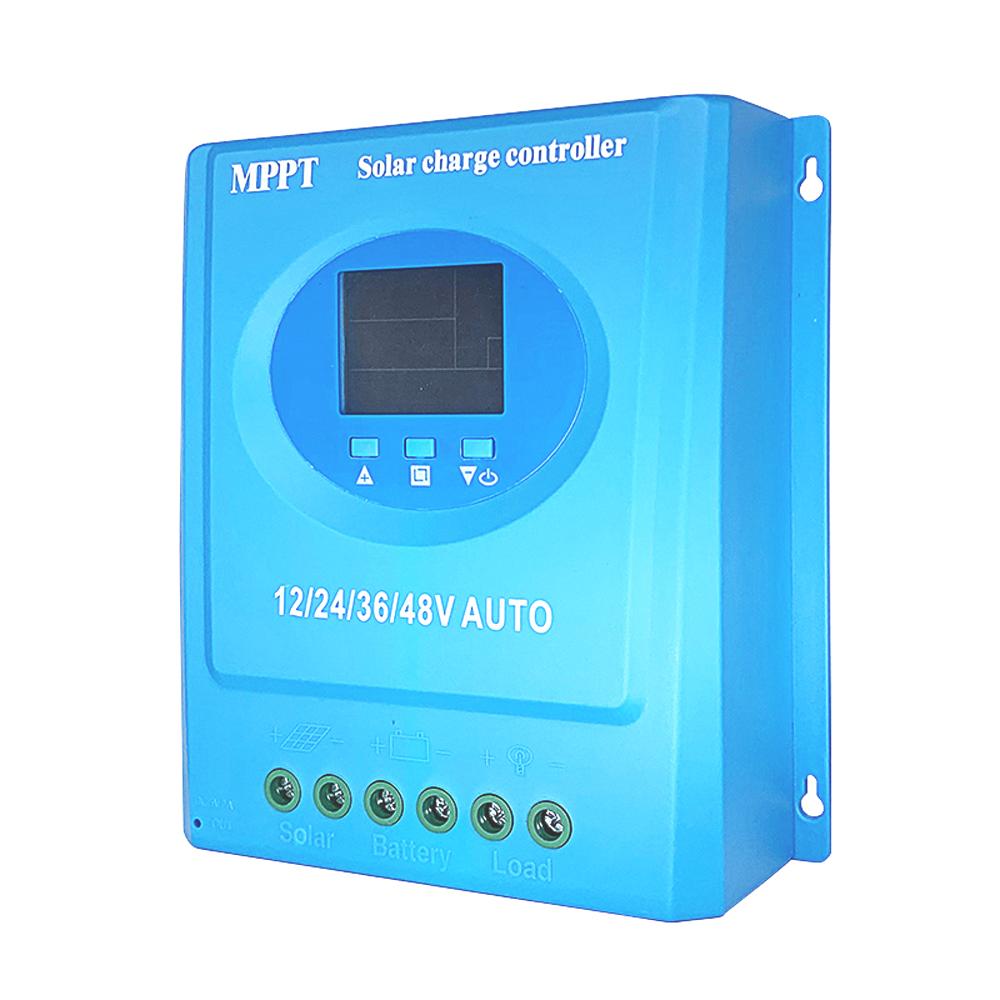 120A MPPT Solar Charge Controller 12V 24V 36V 48V LCD Display Battery Intelligent Regulator with