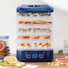Temperature Control Food Dehydrator Machine with Adjustable Timer BPA-Free Large Capacity 5 Layers US Plug Food Fruit Dehydrator