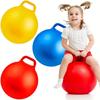 20-Inch PVC Giant Bounce Ball with Handle | 1pc Jump Ball for Kids, Fun Exercise & Play Toy for Children
