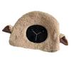 Lady Winter Hat Cartoon Lamb Head Shape Thick Fleece Ear Protection Dome Heat