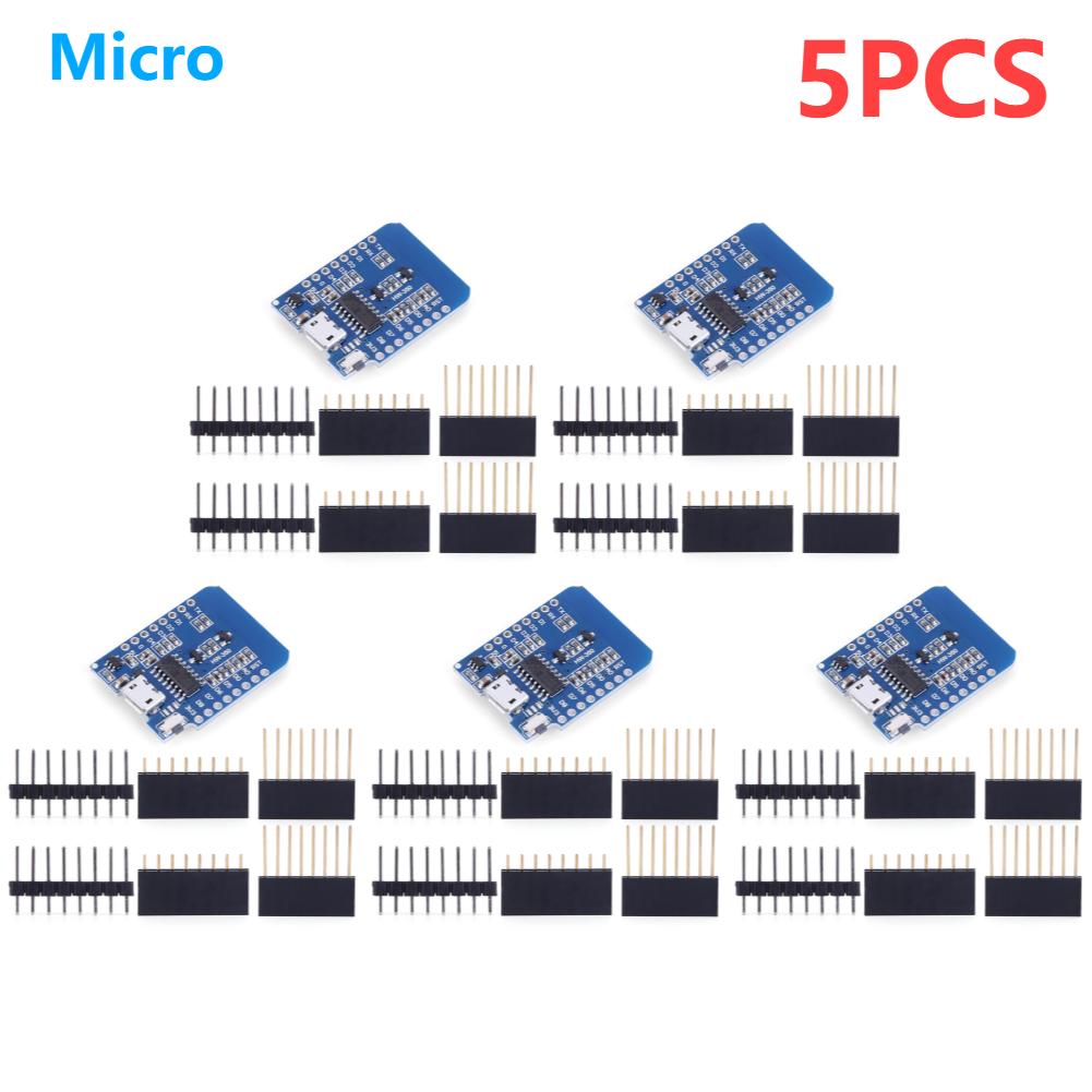 1-30PCS ESP8266 D1 Mini WIFI Development Board ESP-12F CH340 V2 Usb Wemos Wifi Development Board D1 Mini Nodemcu Lua Iot Board