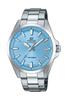 Casio Edifice Silver Watch Men's EFV-100DJ-2BJF