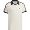 Originals Waffle Short Fashion Soft Comfortable Striped Versatile Polo Shirt Men Tops White JV9265