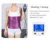 Electric Sauna Heating Belt Slimming Waist Warm Vibration Weight Loss Beauty Far Infrared Belly Trimmer Back Pain Relief Tool