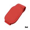 Car Glasses Clip Sun Visor Multifunctional Storage Ticket Business Card Holder Leather Glasses Case Clip Car Accessories
