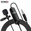SYNCO Lav-S6E Professional Lavalier Microphone Clip-on Omnidirectional Condenser Lapel Mic