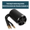 For SURPASS HOBBY 4pole Brushless Motor Black for 5.0mm 3660 3500 KV RC Boat Part