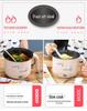 Mini Electric Cooker: Multifunctional Frying Pan & Hot Pot for Dorms and Homes