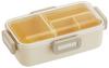 Skater Shokado Soft Bento Box with Powder Made In Dome-Shaped Lid, 530ml, Pastel, Basic, Japan, PFLB6S-A