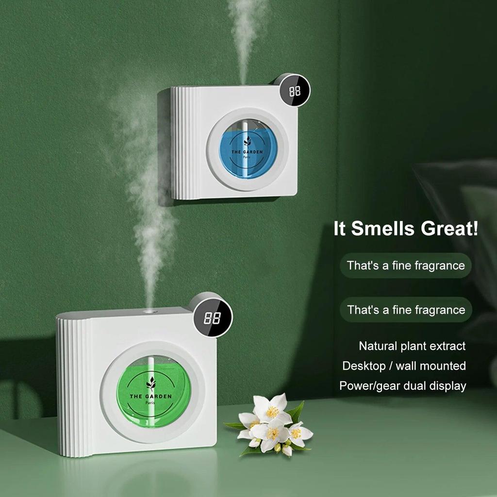 Mini Intelligent Sprayer 80ml Essential Oil Diffuser Natural Home Fragrance Aroma Diffuser High Endurance Aromatherapy Diffuser