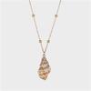 Bohemian Beach Wind Natural Shell Pendant Personality Male and Female Conch Necklace