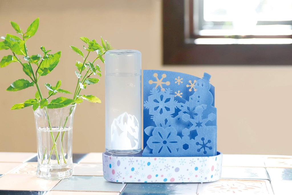 Sekisui Jushi Design Accessory Moisture Snow Flower Natural Evaporation Humidifier ULYYB-TB