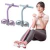 4/6-Tube Pedal Puller Resistance Band with Handle TPE Elastic Yoga Sit-up Pull Rope Men Women Pedal Tensioner Exerciser Workout Equipment