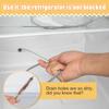 5Pcs Refrigerator Drain Clean Brush Wash Brush Suction Syringe Hose Fridge Cleaner Stick Dredge Tool 1.5M Drain Hole Kit MYY