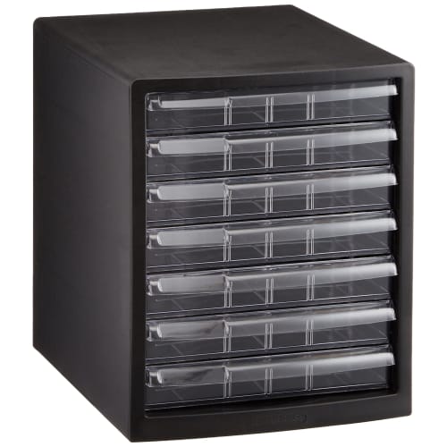 Nakabayashi A4 Letter Case 7 Tiers of Document Storage (shallow 7 Tiers) A4E-S7B