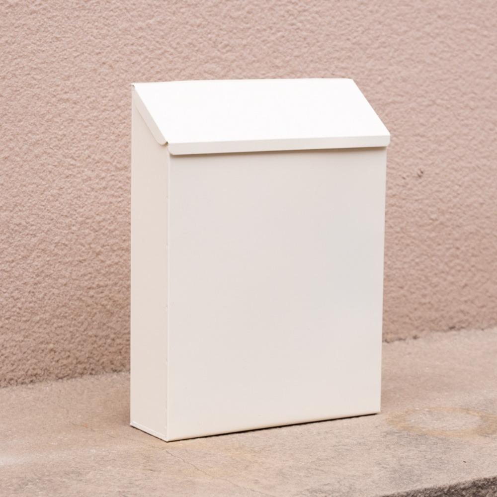 Metal Mailbox Letter Box Wall Mounted Mailbox Versatile Drop Box  for Outside House