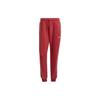 Velvet Track Pants with Cuffed Ankles Men Bottoms Bright-Pink H25091