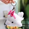 Whale Plush Keychain Cute Cartoon Sea Animal Plush Ornament Mini Stuffed Animal