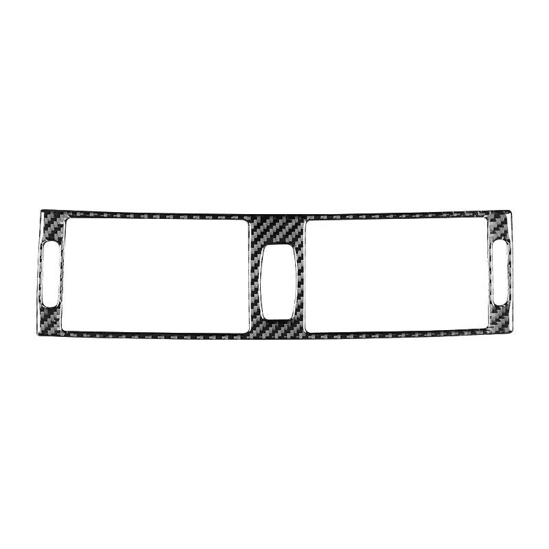 For BMW X5 X6 E70 E71 Center Side Air Condition Air Outlet Cover Protective Trim Carbon Fiber 2008 2009 2010 2011 2012 2013
